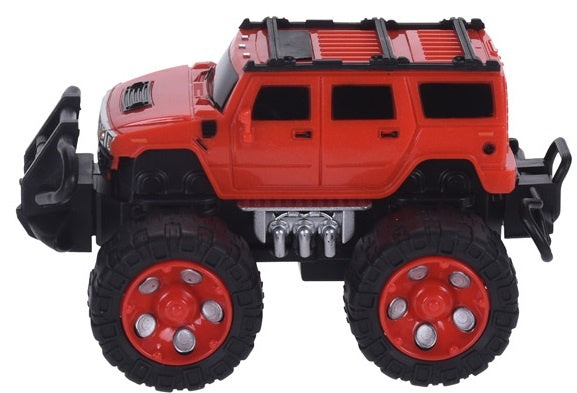 monstertruck 15 cm rood
