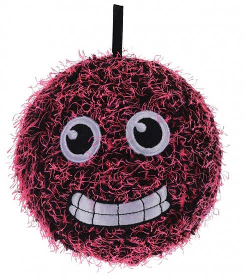 Opblaasbare monsterbal roze 15 cm