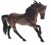Paard 16cm donkerbruin