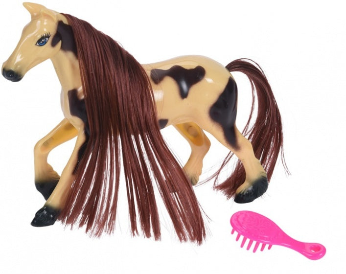 paard beige15 cm