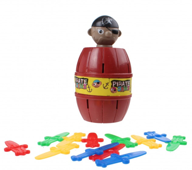 piratenspel Pirate Game bruin 14-delig