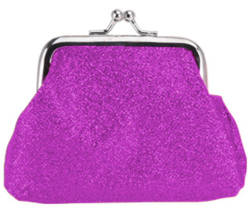 portemonnee clip 10 cm paars