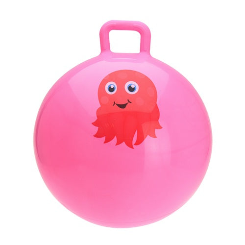 skippybal octopus 55 cm roze