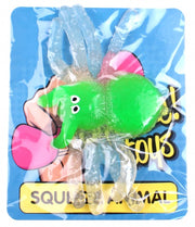 slijmfiguur groen 9 x 8 cm spin