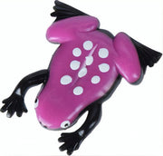 slijmfiguur kikker 9 x 8 cm paars