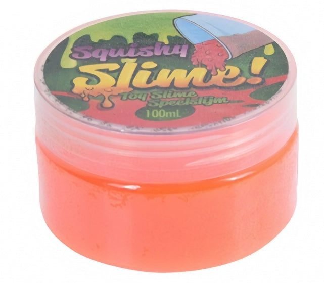 slijmpotje Squishy Slime 100 ml oranje
