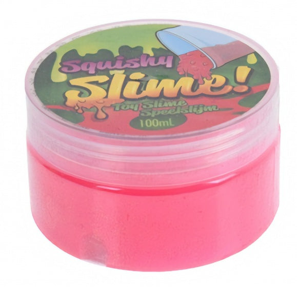 slijmpotje Squishy Slime 100 ml roze
