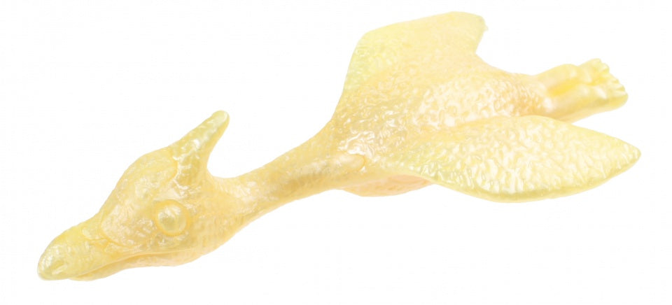 slingshot Dino katapult 10 cm geel
