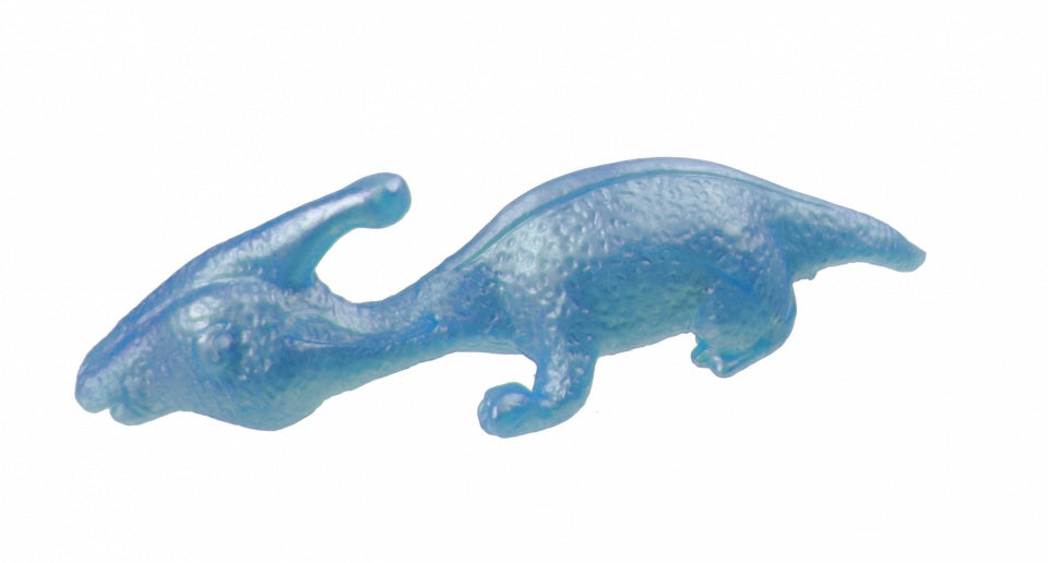 slingshot Dino Parasaurolophus katapult 10 cm blauw