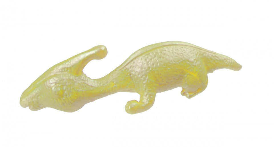 slingshot Dino Parasaurolophus katapult 10 cm geel