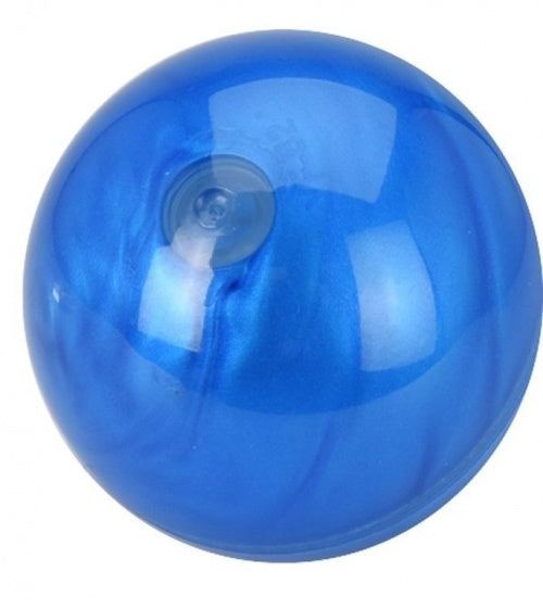 space bal met bewegend slijm blauw