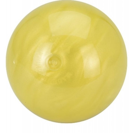 space bal met bewegend slijm geel