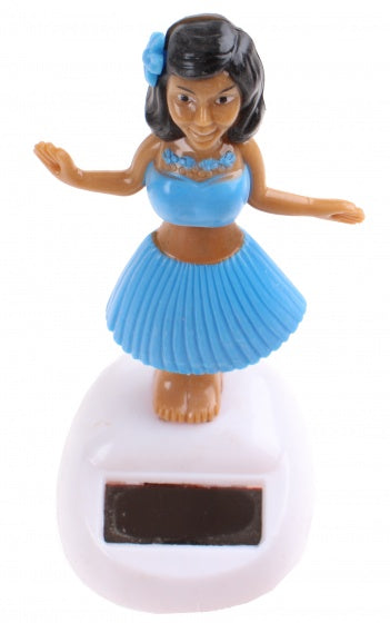 Speelfiguur solar - danseres grijs 11 cm