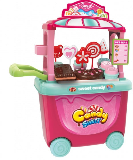 speelgoedkeuken snoep roze 38 cm