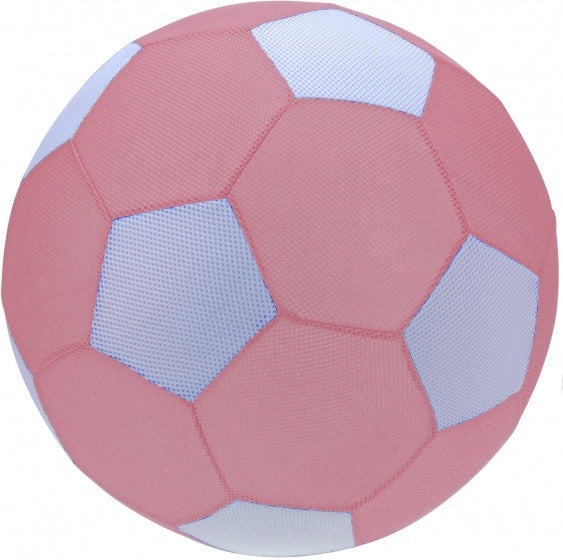 speelgoedvoetbal mesh roze 30 cm