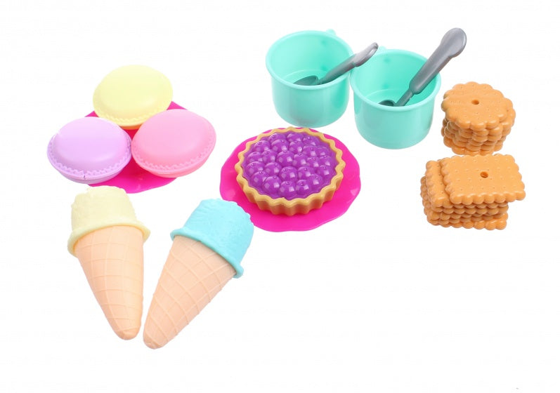 speelset ijs en koffiehuis 25-delig
