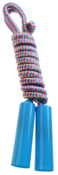 springtouw 210 cm touw blauw