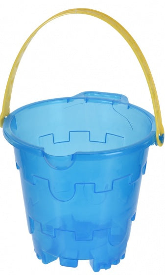 strandemmer rond 17 cm blauw