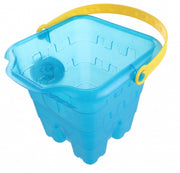 strandemmer vierkant 17 cm blauw