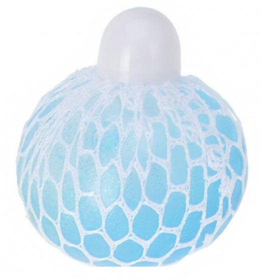 stressbal 7 cm blauw