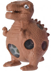 stressbal dino bruin 10 cm