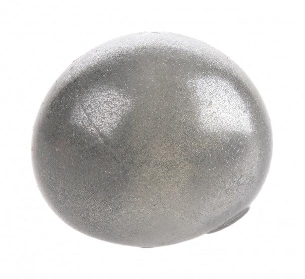 stressbal zilver 7 cm