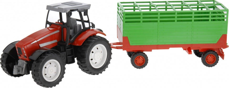 tractor met hooikar 65 cm