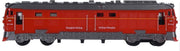 trein 7x18 cm rood