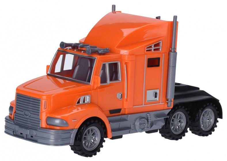 truck vrachtwagen ABS 24 cm oranje
