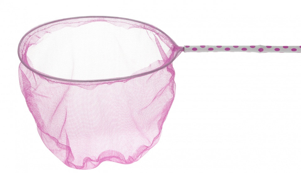 vangnet 125 cm roze