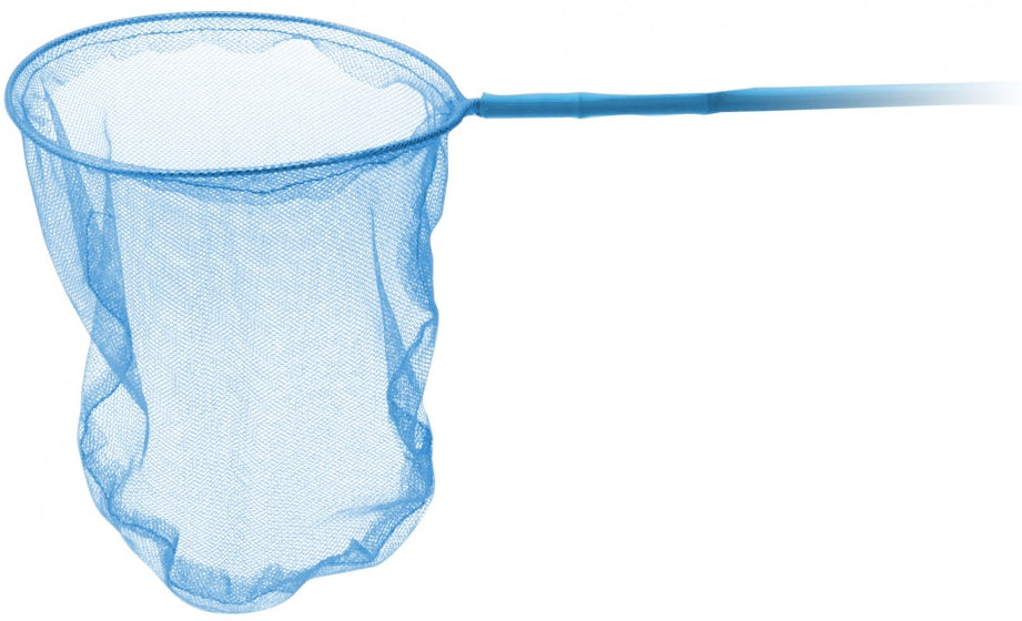 vangnet 150 cm blauw