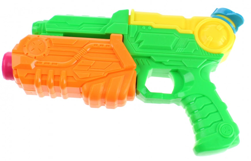 waterpistool junior 20 x 4 x 12 cm groen/oranje