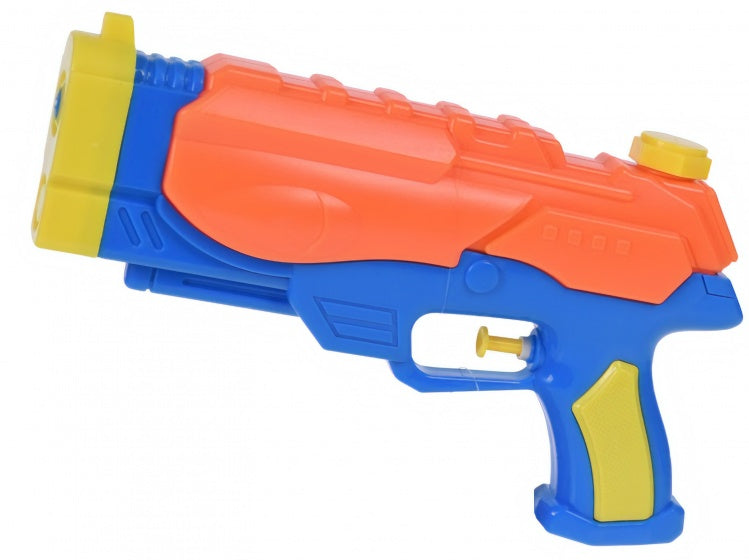 waterpistool junior 24 cm 1200 ml oranje/blauw