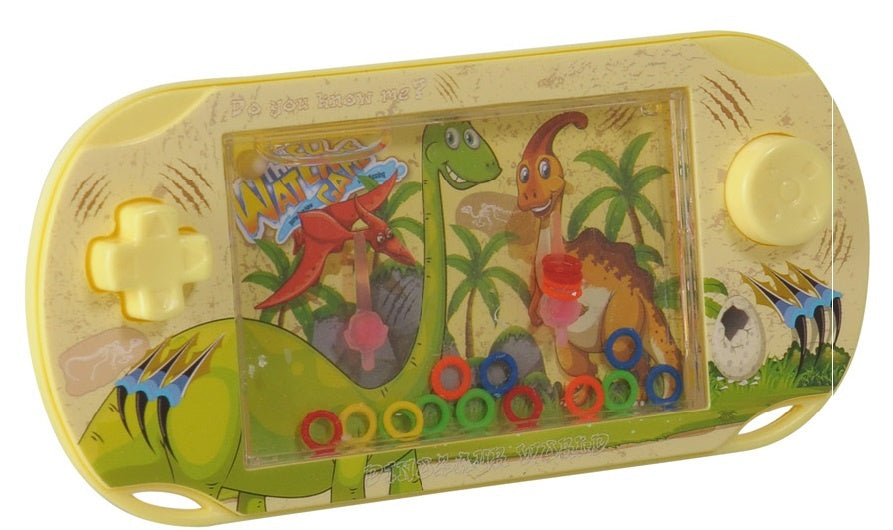 waterspel dino junior 15 x 8 cm geel