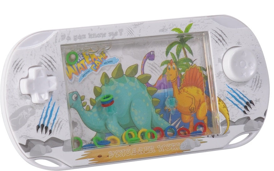waterspel dino junior 15 x 8 cm wit