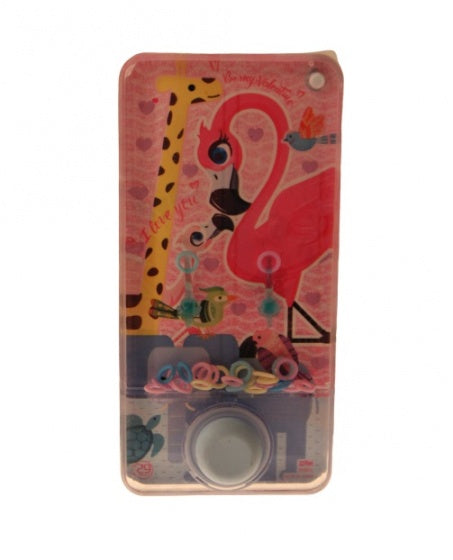 waterspel flamingo en dieren roze