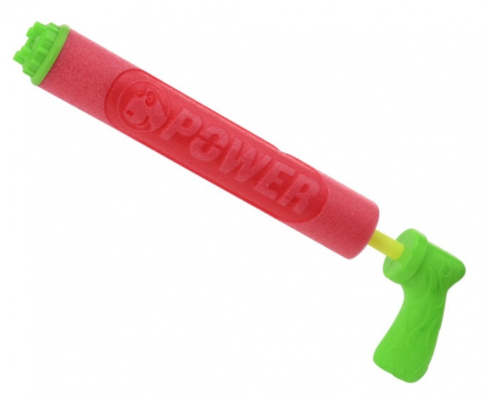 waterspuiter junior 39 cm foam groen/rood