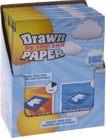 zonneprintpapier 10 stuks