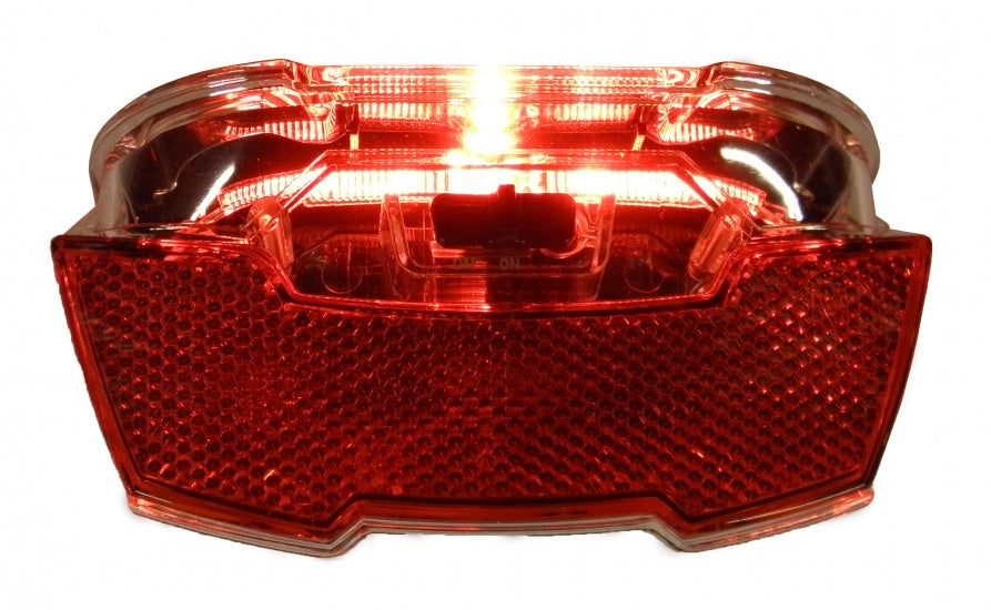 Achterlicht Solovision 156-E04 LED batterij rood