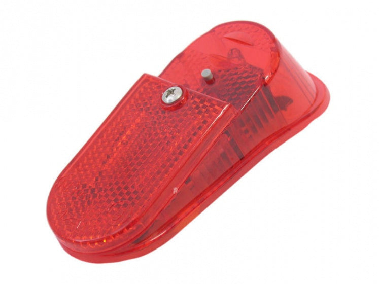 achterlicht XBA batterij led zwart/rood
