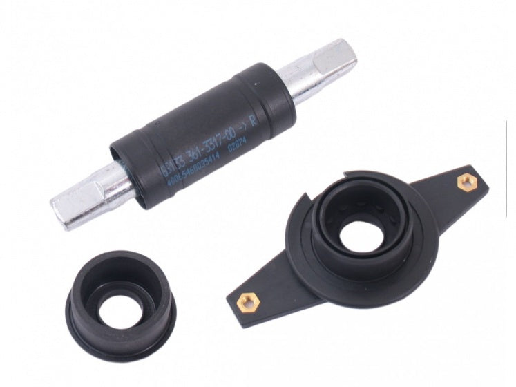 trapas met kettingkastbeugel JIS 133 / 38 mm zwart