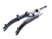 voorvork verend rollerbrake 28 inch 171 mm staal zwart