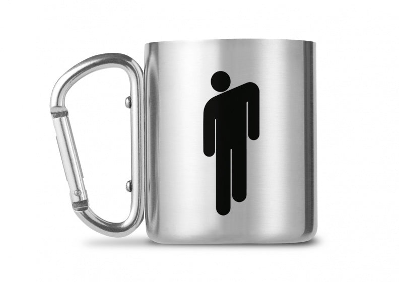 mok Billie Eilish zilver/zwart 250 ml
