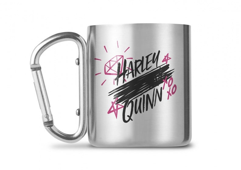 mok Harley Quinn zilver/zwart 250 ml