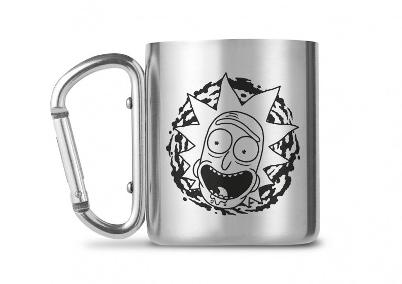 mok Rick Sanchez zilver/zwart 250 ml