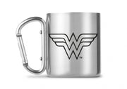 mok Wonder Woman zilver/zwart 250 ml
