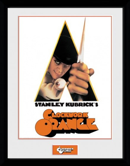 poster in lijst Clockwork Orange Key Art 30 x 40 cm