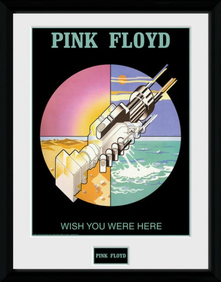 poster in lijst Pink Floyd Wish you were here 30 x 40 cm
