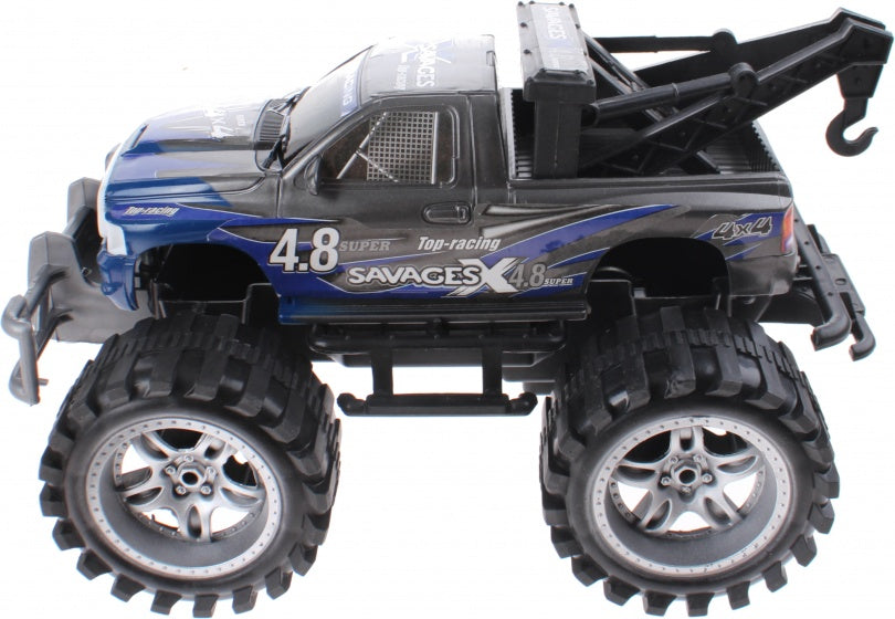 monstertruck King Overlord 26 cm blauw