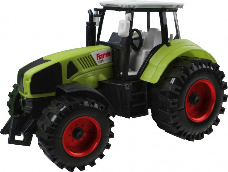 tractor speelset 2-delig 44 cm groen